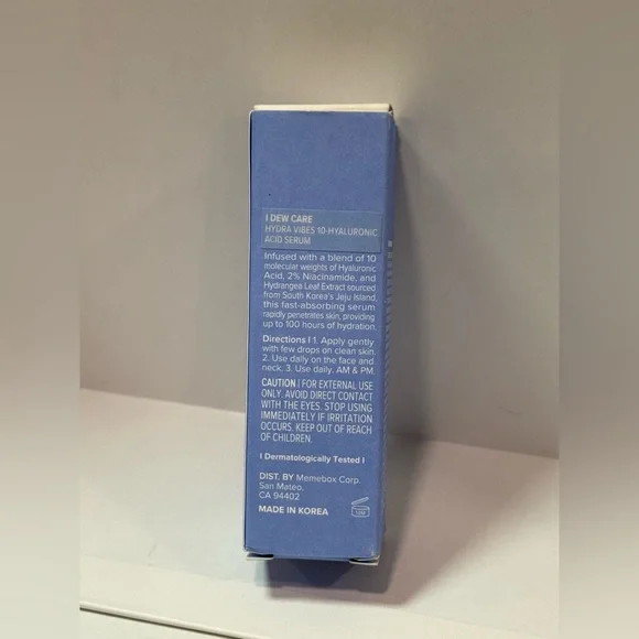 I Dew Care Hydra Vibes 10 Hyaluronic Acid Serum 0.5 oz With Box NEW - Picture 4 of 7